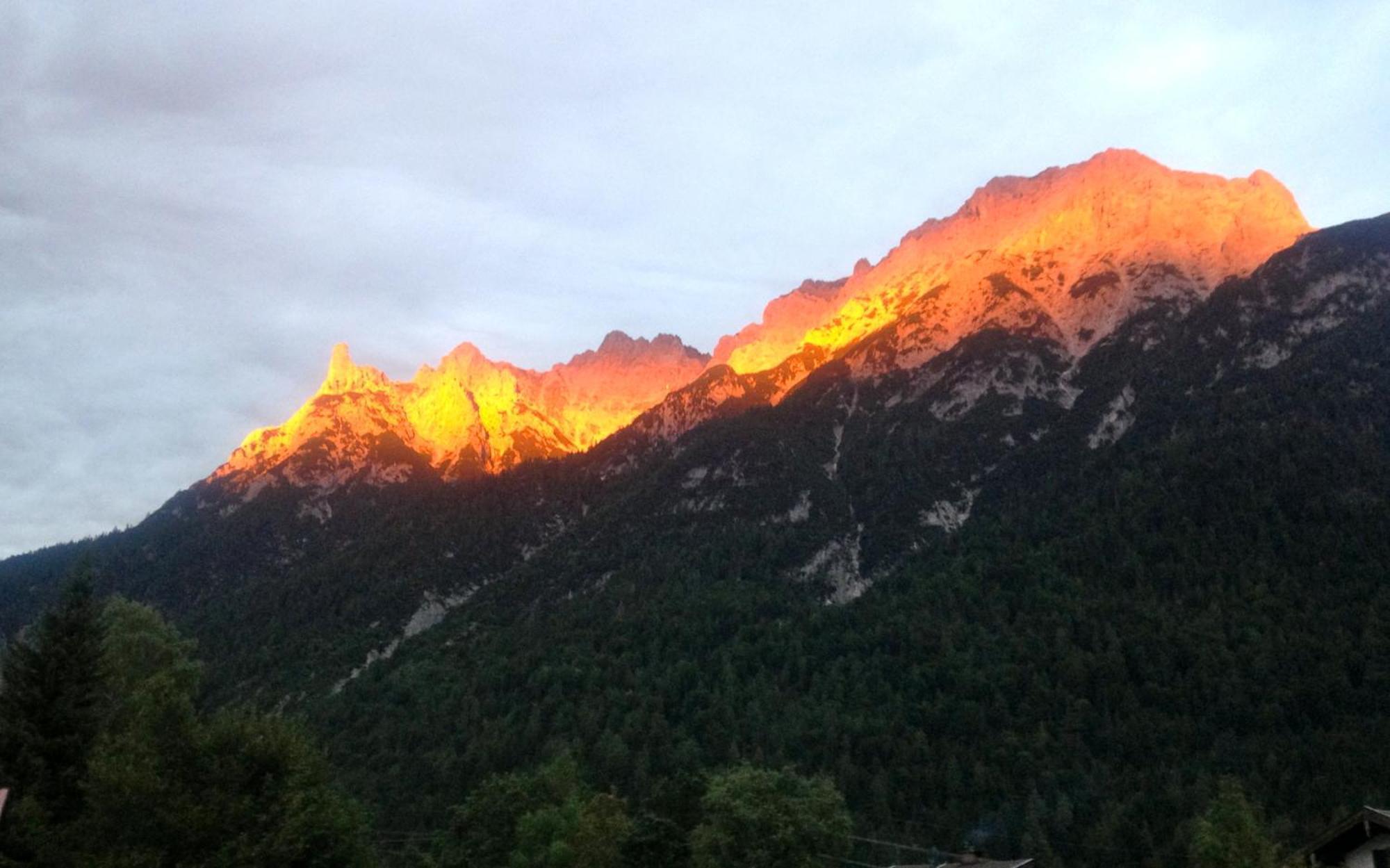 Gaestehaus Edlhuber Mittenwald Buitenkant foto